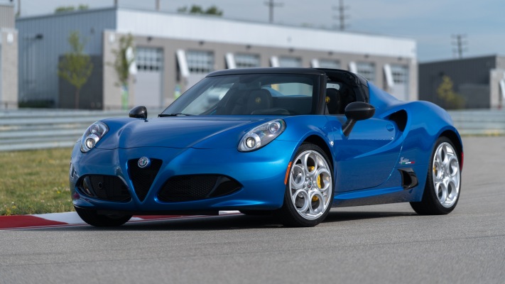 Alfa Romeo 4C Spider Italia 2020. Desktop wallpaper