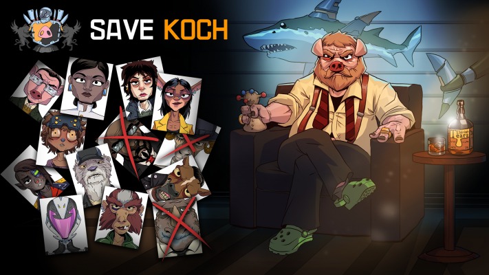 Save Koch. Desktop wallpaper