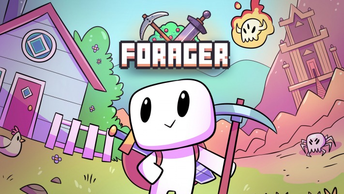 Forager. Desktop wallpaper