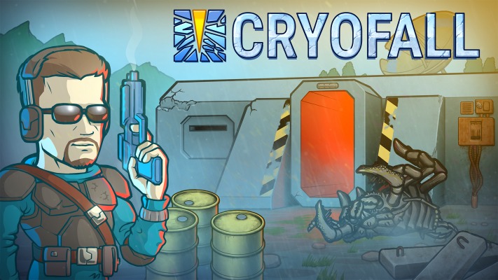 CryoFall. Desktop wallpaper