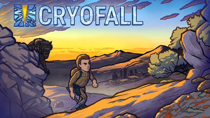 CryoFall. Desktop wallpaper