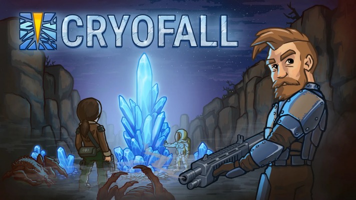 CryoFall. Desktop wallpaper