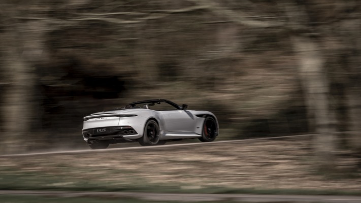 Aston Martin DBS Superleggera Volante 2019. Desktop wallpaper