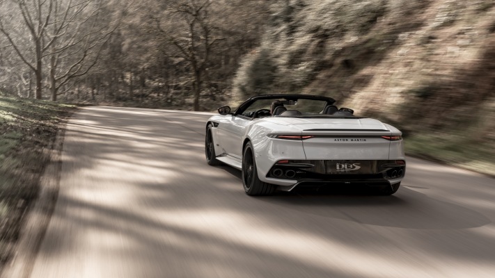 Aston Martin DBS Superleggera Volante 2019. Desktop wallpaper