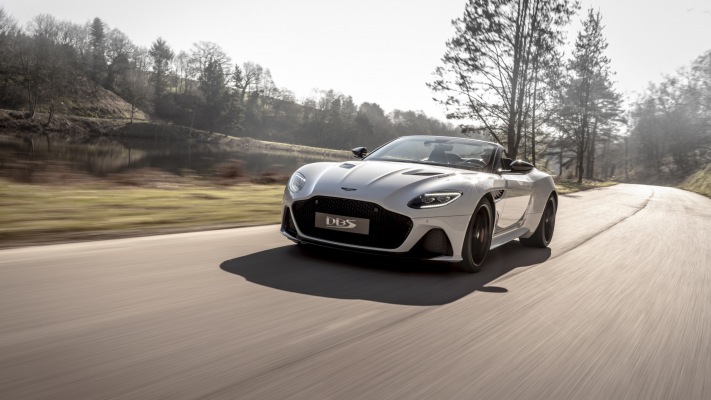 Aston Martin DBS Superleggera Volante 2019. Desktop wallpaper