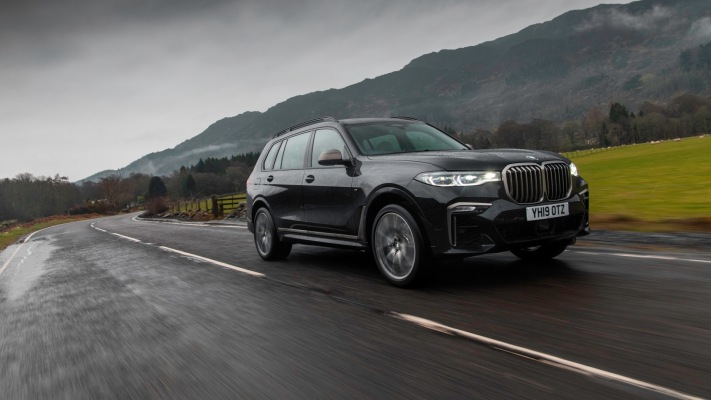 BMW X7 xDrive M50d UK Version 2019. Desktop wallpaper