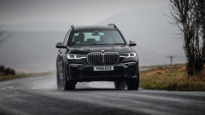 BMW X7 xDrive M50d UK Version 2019. Desktop wallpaper