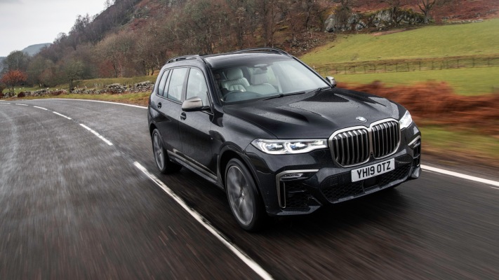 BMW X7 xDrive30d UK Version 2019. Desktop wallpaper