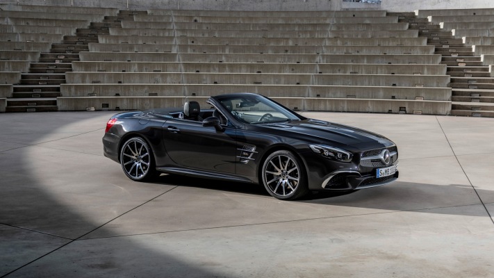 Mercedes-Benz SL 500 Grand Edition 2019. Desktop wallpaper