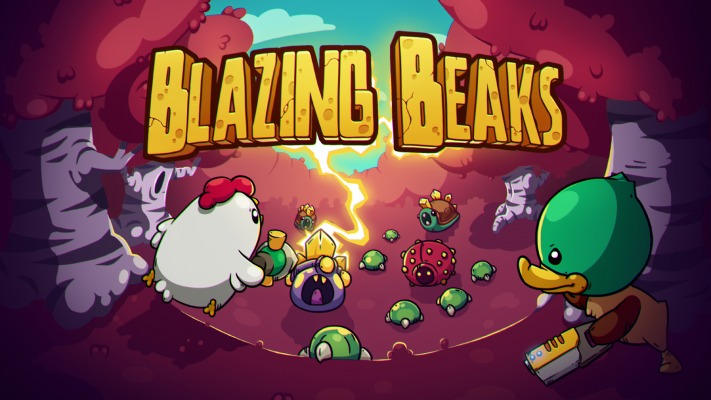 Blazing Beaks. Desktop wallpaper