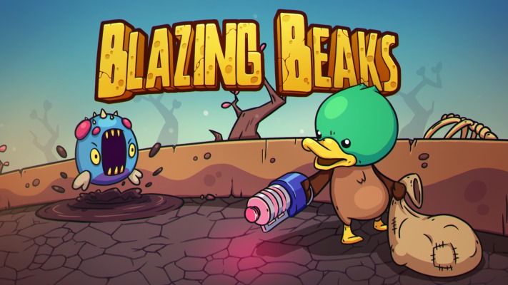 Blazing Beaks. Desktop wallpaper