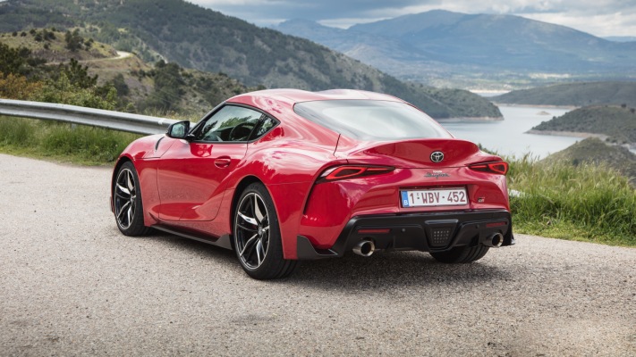 Toyota GR Supra 2019. Desktop wallpaper