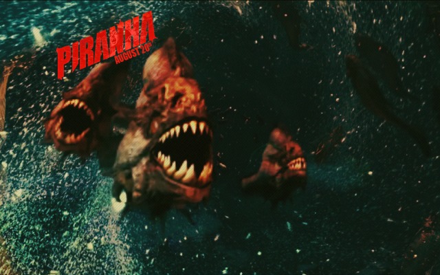 Piranha 3D. Desktop wallpaper