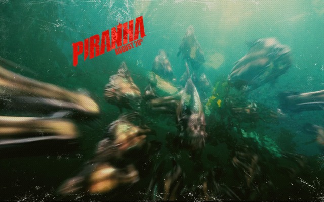 Piranha 3D. Desktop wallpaper