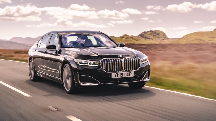 BMW 730Ld UK Version 2020. Desktop wallpaper