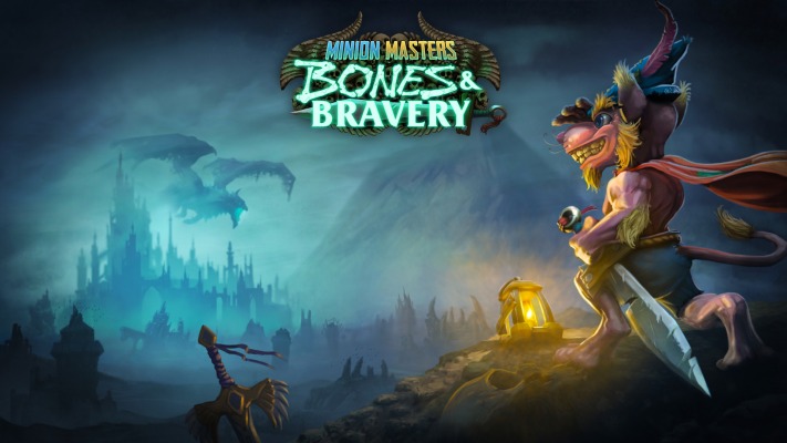 Minion Masters: Bones & Bravery. Desktop wallpaper