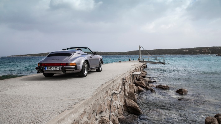 Porsche 911 Speedster 1988. Desktop wallpaper