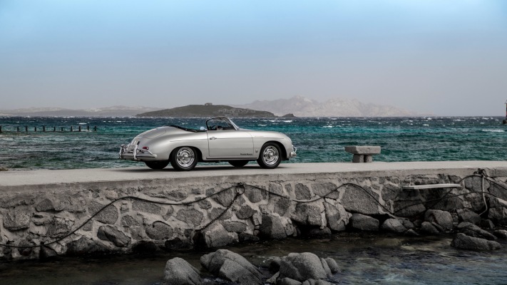 Porsche 356A 1600 S Speedster 1957. Desktop wallpaper