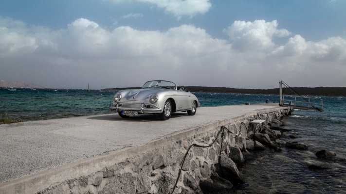 Porsche 356A 1600 S Speedster 1957. Desktop wallpaper