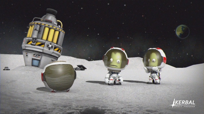 Kerbal Space Program. Desktop wallpaper