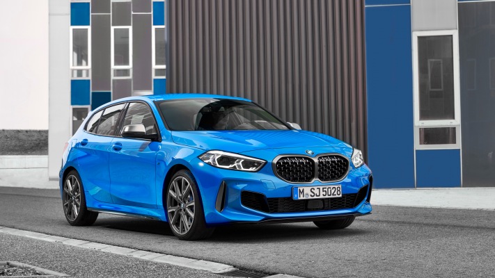 BMW M135i xDrive 2019. Desktop wallpaper