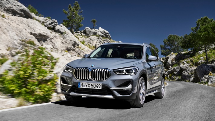 BMW X1 xDrive25i 2019. Desktop wallpaper