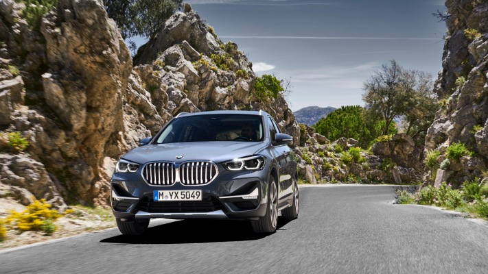 BMW X1 xDrive25i 2019. Desktop wallpaper