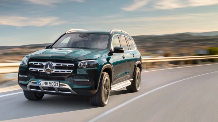 Mercedes-Benz GLS 580 4MATIC 2019. Desktop wallpaper