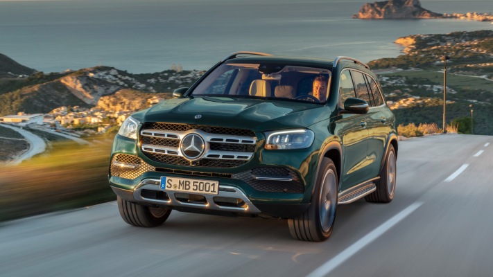 Mercedes-Benz GLS 580 4MATIC 2019. Desktop wallpaper