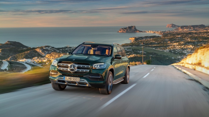 Mercedes-Benz GLS 580 4MATIC 2019. Desktop wallpaper