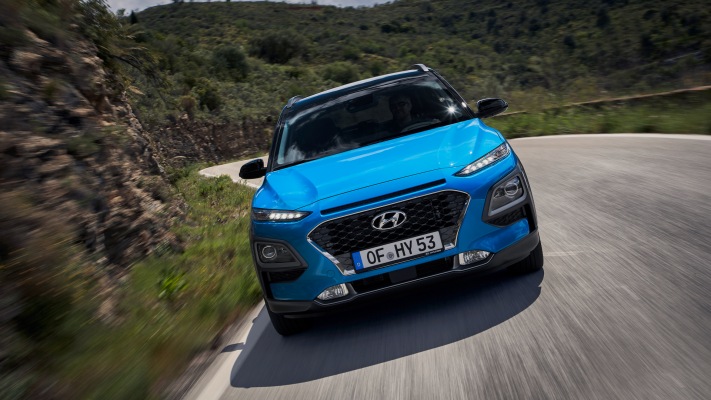 Hyundai Kona Hybrid 2020. Desktop wallpaper