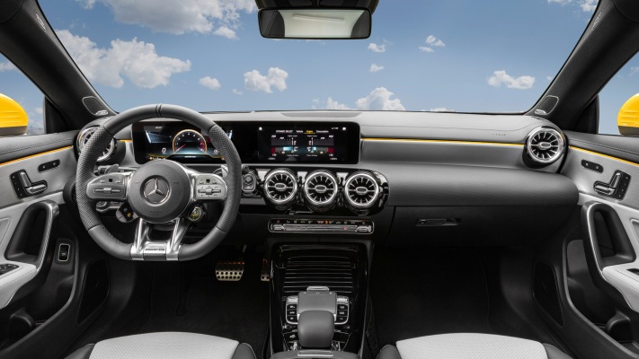 Mercedes-AMG CLA 35 4MATIC Shooting Brake 2019. Desktop wallpaper