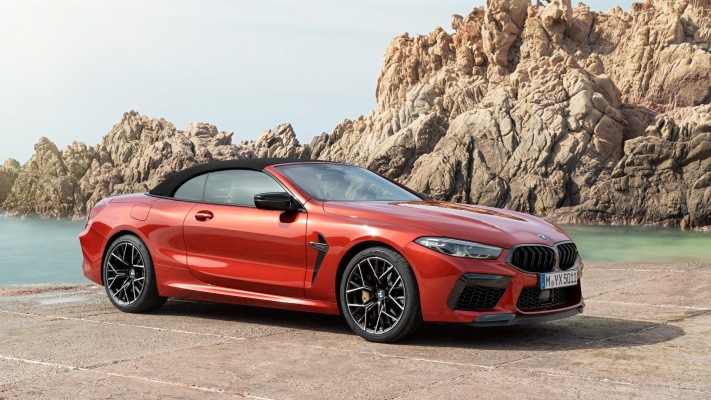 BMW M8 Competition Convertible 2019. Desktop wallpaper