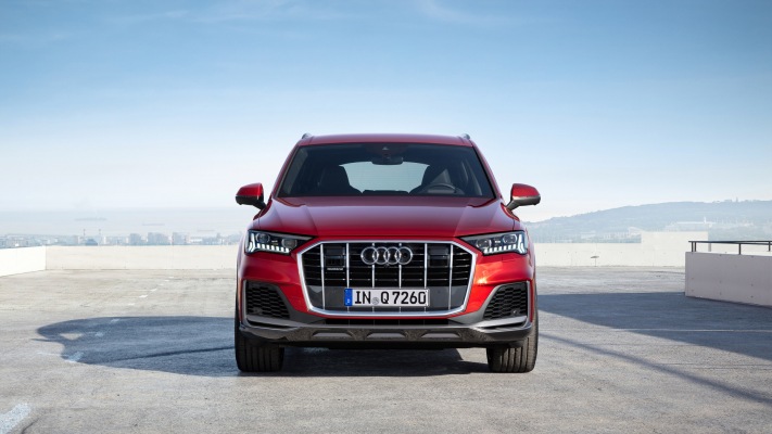 Audi Q7 2019. Desktop wallpaper