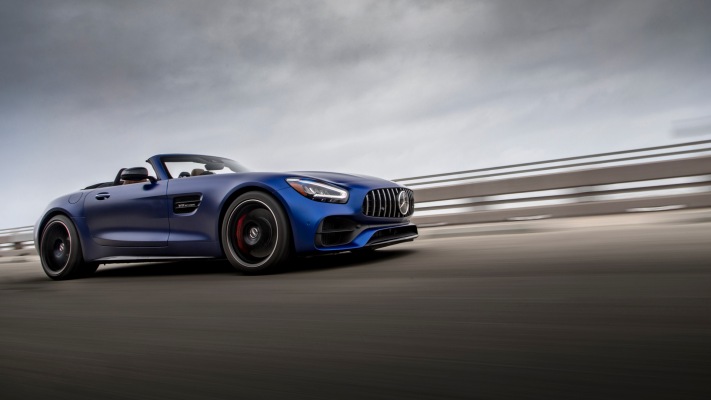 Mercedes-AMG GT C Roadster 2020. Desktop wallpaper