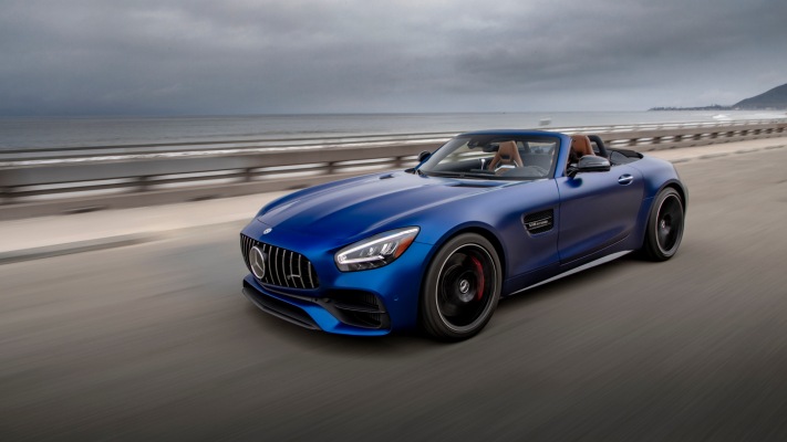 Mercedes-AMG GT C Roadster 2020. Desktop wallpaper