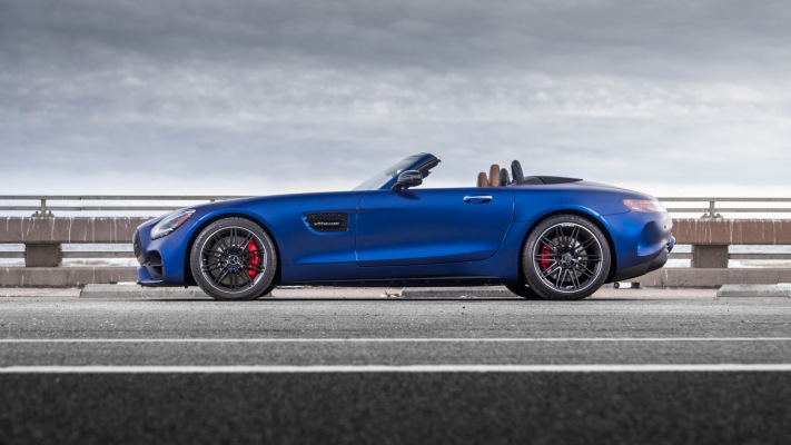 Mercedes-AMG GT C Roadster 2020. Desktop wallpaper