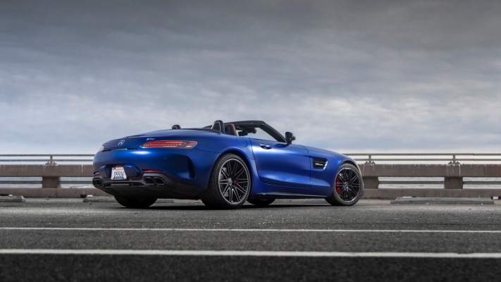 Mercedes-AMG GT C Roadster 2020. Desktop wallpaper