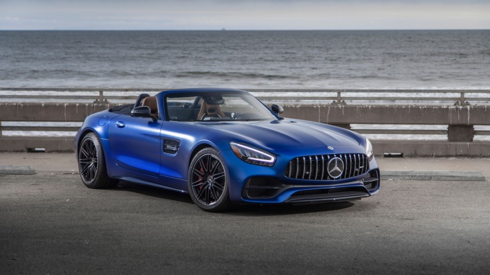 Mercedes-AMG GT C Roadster 2020. Desktop wallpaper