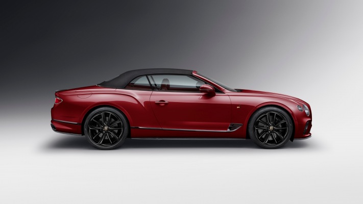 Bentley Continental GT Convertible Number 1 2019. Desktop wallpaper