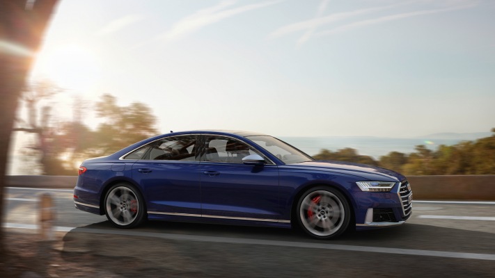 Audi S8 2019. Desktop wallpaper