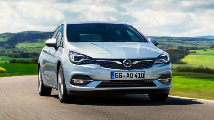 Opel Astra 2019. Desktop wallpaper