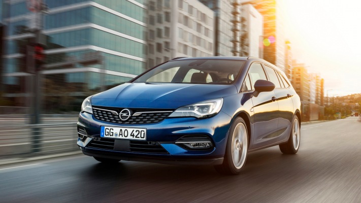 Opel Astra Sports Tourer 2019. Desktop wallpaper