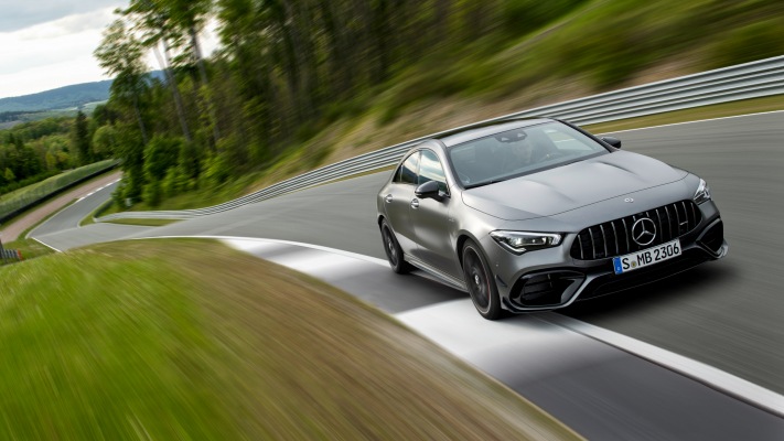 Mercedes-AMG CLA 45 S 4MATIC+ 2019. Desktop wallpaper