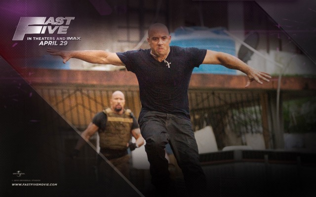 Fast Five. Desktop wallpaper