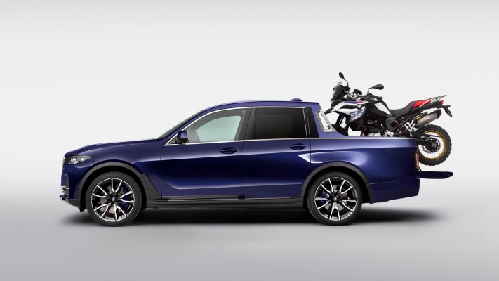 BMW X7 Pick-up 2019. Desktop wallpaper