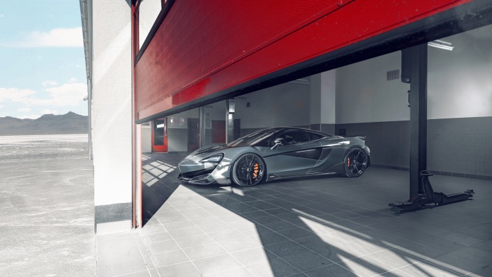 McLaren 600LT Novitec 2019. Desktop wallpaper