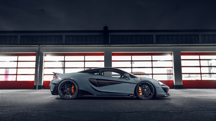 McLaren 600LT Novitec 2019. Desktop wallpaper