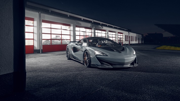 McLaren 600LT Novitec 2019. Desktop wallpaper