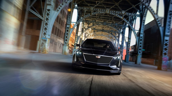 Cadillac CT6-V 2019. Desktop wallpaper